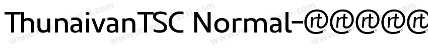 ThunaivanTSC Normal字体转换
